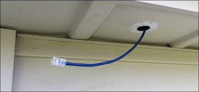 cable at the ceiling