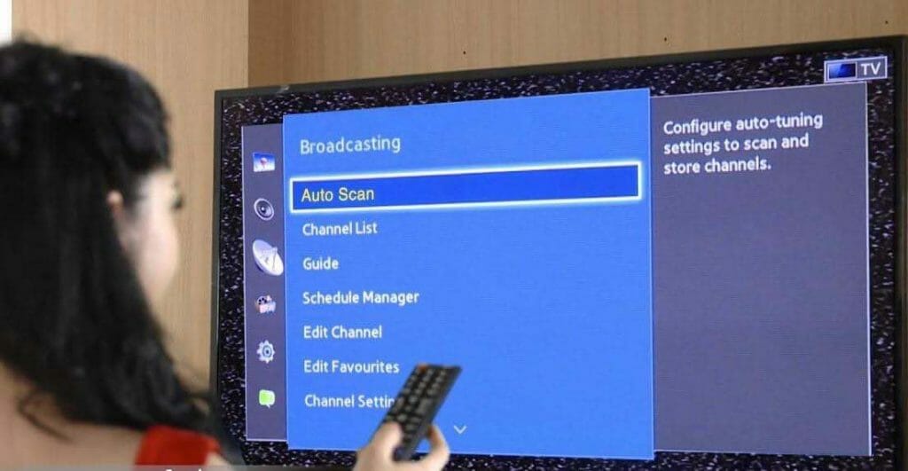 configure TV and VCR