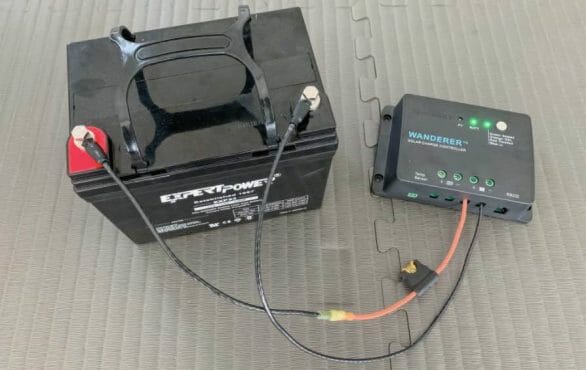 controller to battery