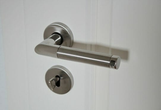 door handle and lock
