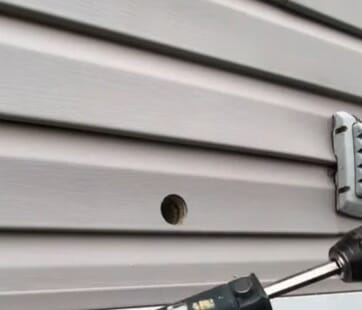 drilled wall