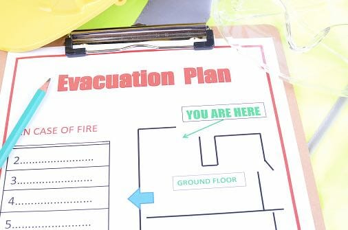 evacuation plan