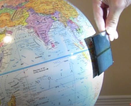 globe choosing location
