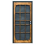 Prime-Line 3809BZ3068-I-WF Woodguard Steel Security Door – Traditional...