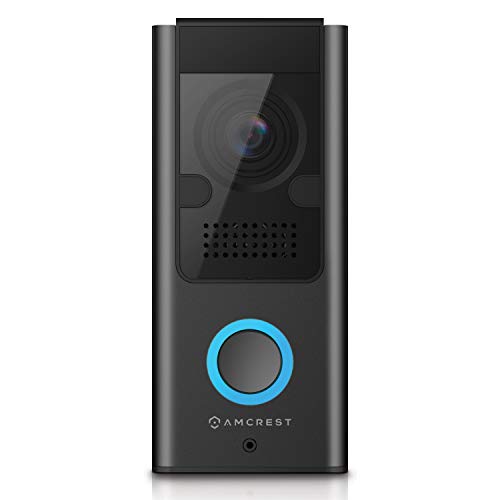 Amcrest 1080P Video Doorbell Camera Pro, Outdoor Smart Home 2.4GHz WiFi...