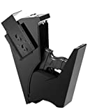 GOJOOASIS Gun Safe Quick Access Under Desk Pistol Security Handgun Storage...
