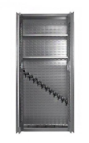 SecureIt Tactical Model 72: 12 Firearm Storage Cabinet