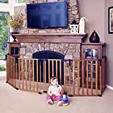 Toddleroo by North States 3-in-1 Wood Superyard: 151' Long Extra Wide Baby...