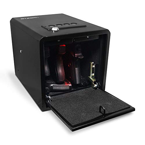 Stealth Handgun Hanger Safe Quick Access Electronic Pistol Security Box