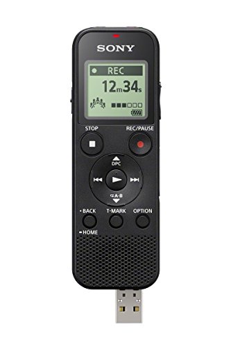 Sony ICD-PX370 Mono Digital Voice Recorder with Built-In USB Voice...