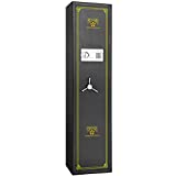 7501 Paragon Lock & Safe Electronic 5 Gun Rifle Safe 4.26cf Gun Cabinet for...