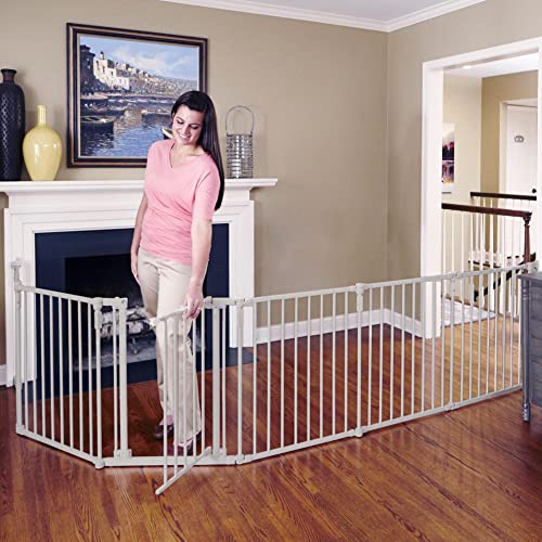 Toddleroo by North States 3 in 1 Metal Superyard: 151' long extra wide baby...