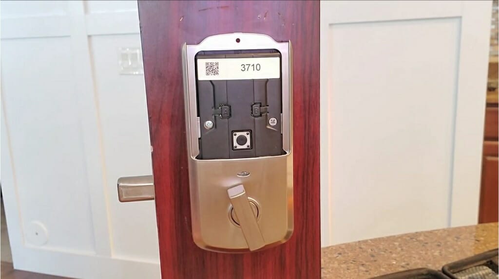 kwikset 3710 in red background