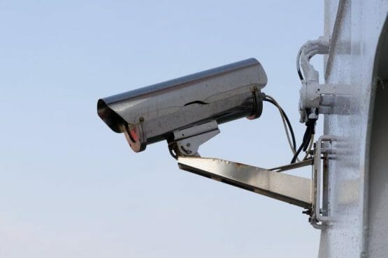 outdoor wired security camera