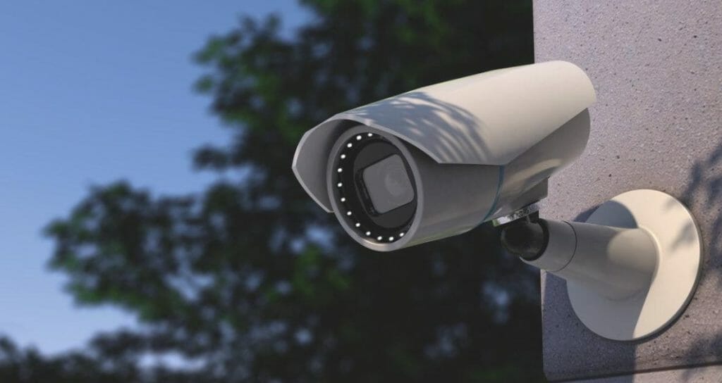 security camera outside