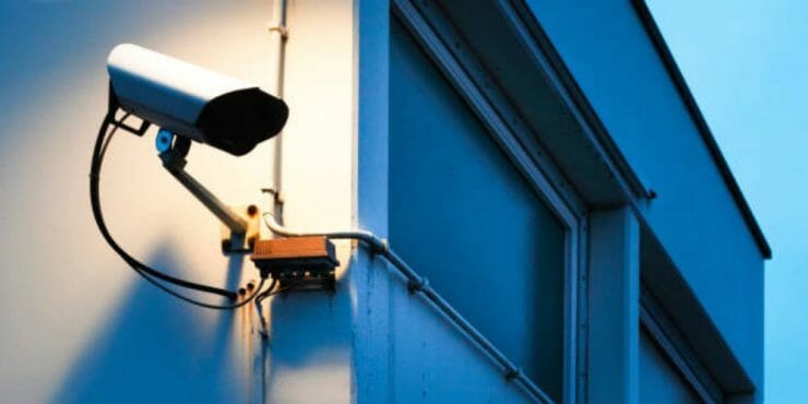 security camera wiring