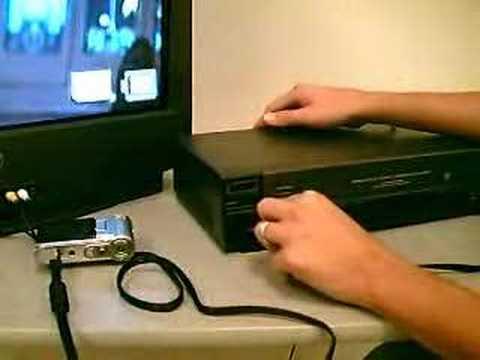 set the VCR to record
