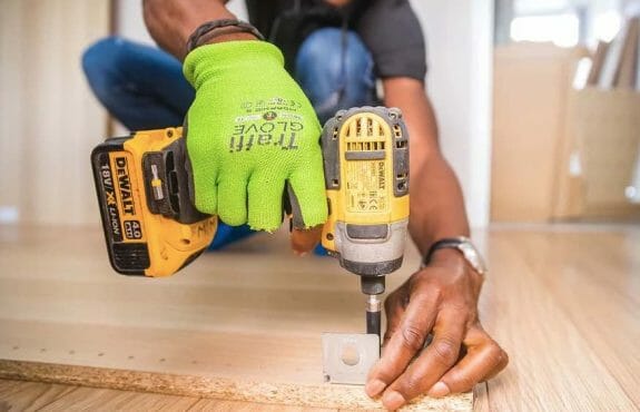 wiring with a drill