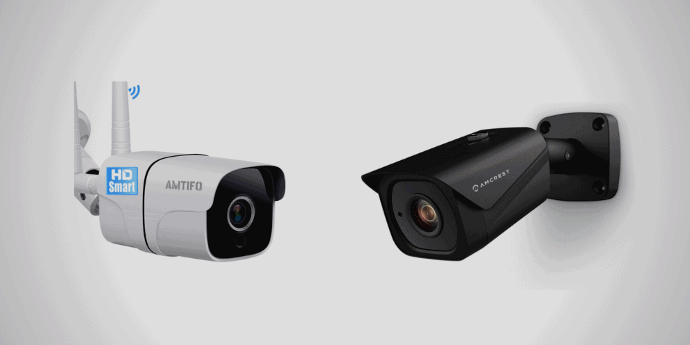 AMTIFO 1080p and Amcrest UltraHD 4K security camera