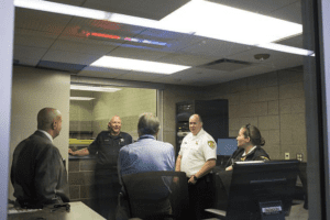 Security are talking about ways to improve their building security methods