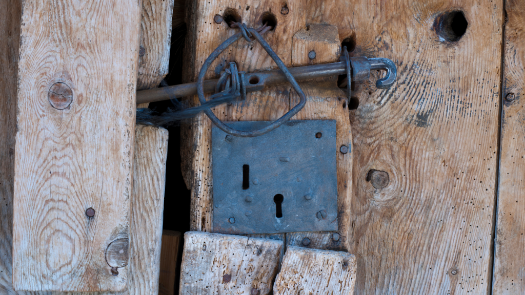 DIY door lock