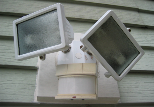 floodlight with motion sensor