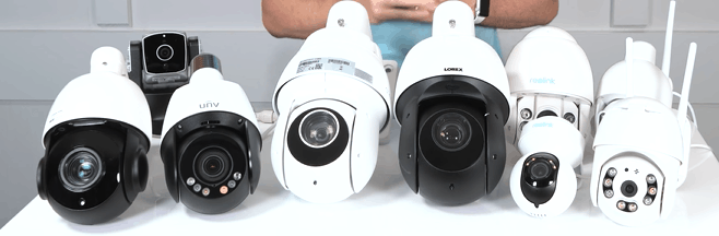 PTZ cameras